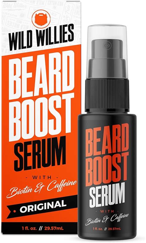 Beard Growth Serum With Biotin Caffeine By Wild Willies Natural