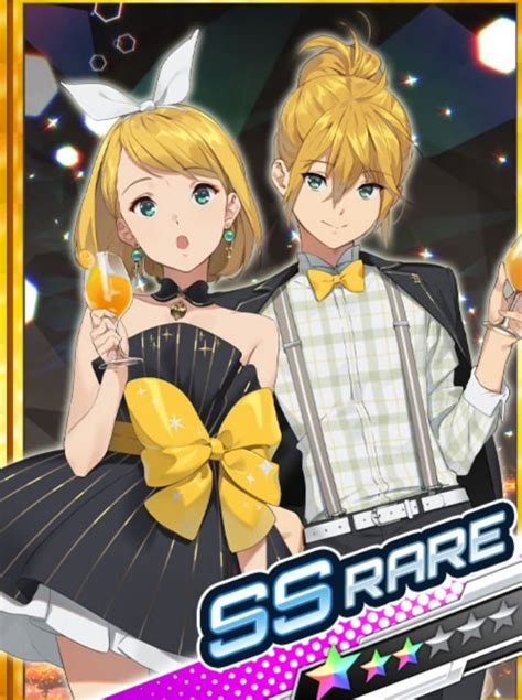 Rinlen Daily On Twitter Mikucolle Elegant Party Rin Len