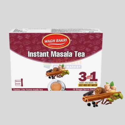 Wagh Bakri Instant Masala Chai Tea 260 Gram Indian Supermarket