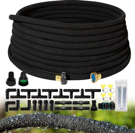 1 2 Soaker Hose 100 Ft For Garden Beds Soaker Hoses For Garden 100 Ft