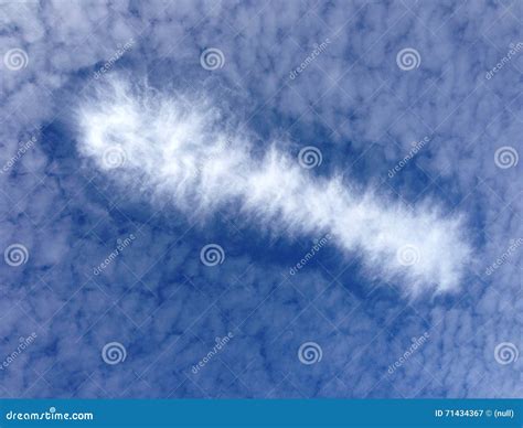 Hole punch cloud stock image. Image of fallstreak, punch - 71434367