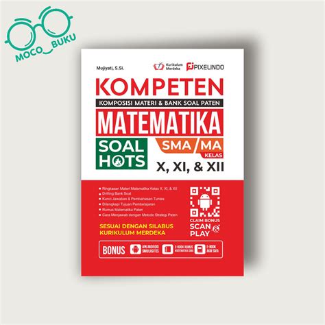 Jual Buku Kompeten MATEMATIKA SMA MA Silabus Kurikulum Merdeka Kelas X