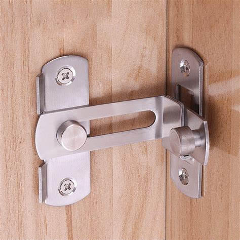 Degree Hasp Latches Stainless Steel Sliding Door Chain Locks