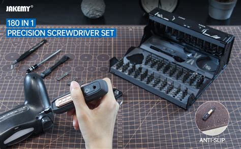 Jakemy In Precision Screwdriver Set Multi Bits Manual Screwdriver