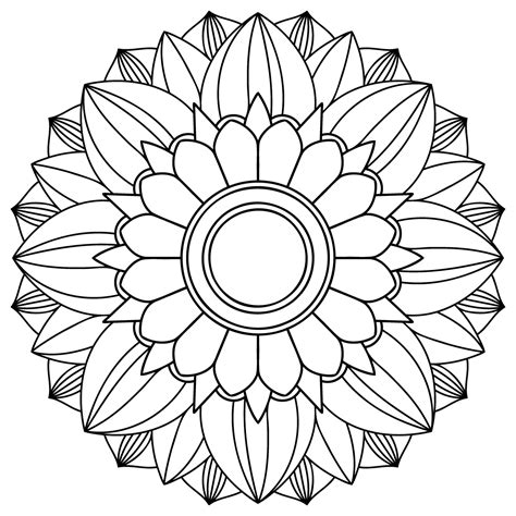 Free Flower Mandala SVG For Cricut Free SVG For Cricut Crafters