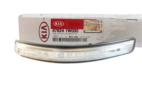 KIA RIO LAMPKA KIERUNKOWSKAZ W LUSTERKU LED PRAWY 8079803649