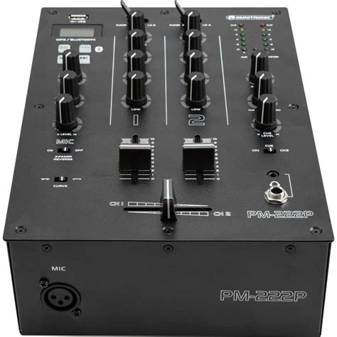 Omnitronic Pm P Kanal Dj Mixer Mit Player