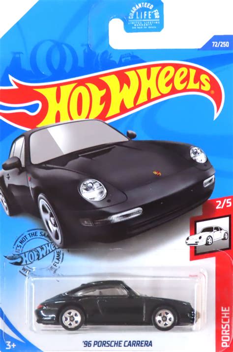 駿河屋 PORSCHE CARRERA ブラック Hot Wheels PORSCHE GHD ホットウィールhotwheels