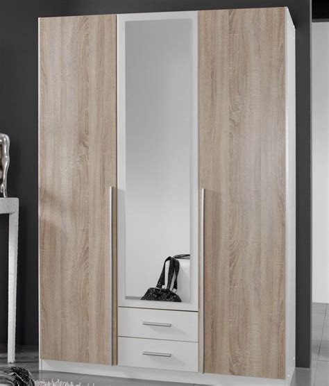 15 Best Ideas Oak And White Wardrobes