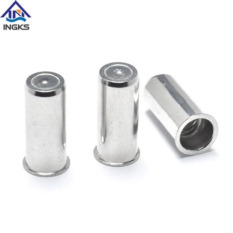 Stainless Steel 304 Reduced Head Plain Round Body Blind Rivet Nuts With