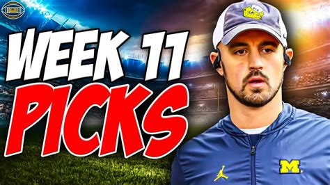 College Football Week 11 Best Bets 2023 2024 Ncaaf Picks And Preview