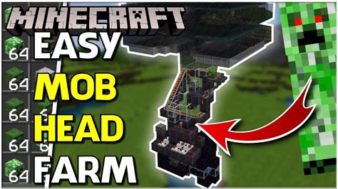 Easy Mob Head Farm In Minecraft