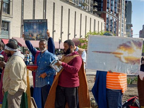 Black Hebrew Israelites Rally in Boston Common 3 Editorial Stock Photo ...