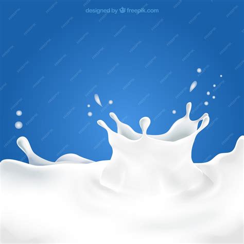 Premium Vector | Milk splash