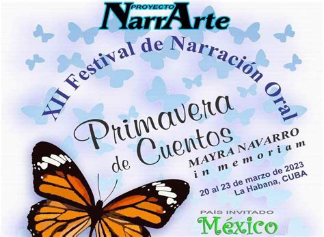 Inicia Festival de Narración Oral Primavera de Cuentos Mayra Navarro