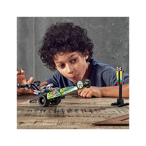LEGO Technic Dragster de course en Hot Rod en Ensemble avec moteur à rétrofriction