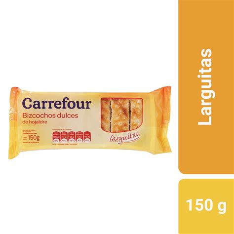 Bizcochos Dulces De Hojaldre Larguitas Carrefour Precio Rappi