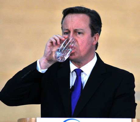 David Camerons Speech On Important Scotland Editorial Stock Photo ...