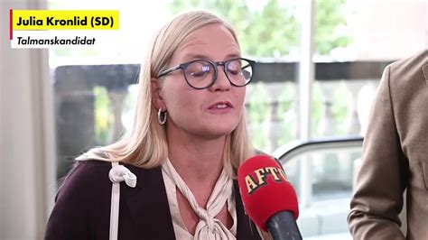 Julia Kronlid Om Abortlagstiftningen Aftonbladet Tv