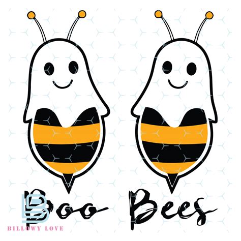 Boo Bees Svg Halloween Svg Boo Svg Bees Svg Cute Bees Sv Inspire Uplift