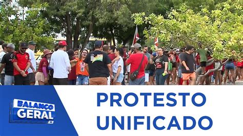 Movimentos Sindicais E Sociais Realizaram Protesto Unificado No Feriado