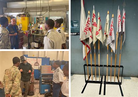 Miami Northwestern Senior High School Army JROTC Cadets team up to weld ...