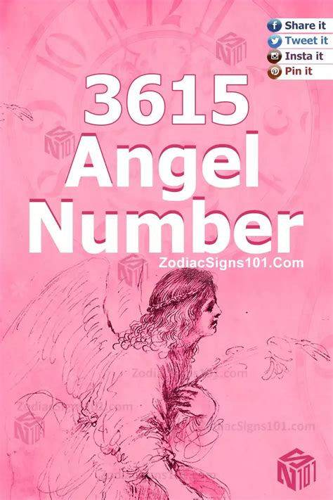 3615 Angel Number Spiritual Meaning And Significance Zodiacsigns101