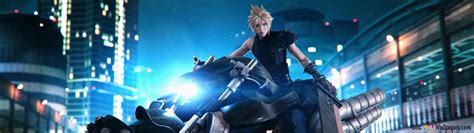 Cloud Strife Final Fantasy Vii Remake Video Game 4k Wallpaper Download