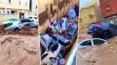 Heavy Rains Thunderstorms And Floods Hit Saudi Arabia S Jeddah YouTube