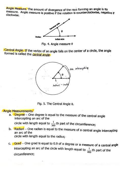 SOLUTION Plane Trigonometry Basic Concepts Studypool