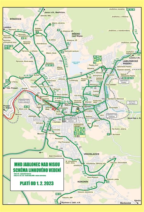 MHD Jablonec nad Nisou Spolehlivá autobusová a tramvajová doprava