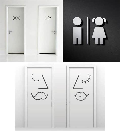 22 Creative and Funny Toilet Signs | Cartelli per il bagno, Design ...