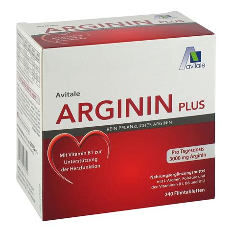 Avitale Arginin Plus 240 St Shop Apotheke