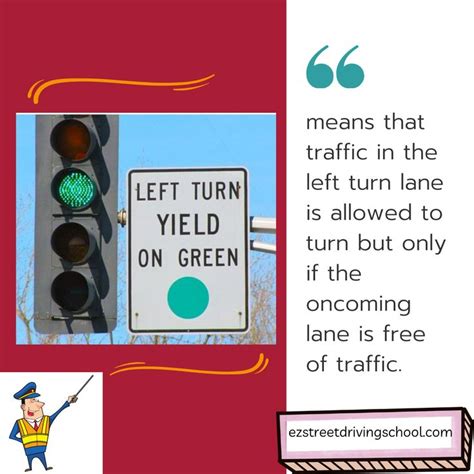 Left Turn Yield On Green Meaning