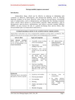 Treating Antipsychotic-Induced Extrapyramidal Symptoms ... / treating ...