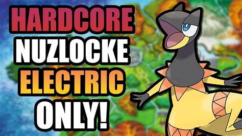 Pokémon Y Hardcore Nuzlocke Electric Types Only No items No