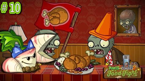 Plants vs Zombies 2 Evento Pelea de Comida de Otoño Nueva Planta