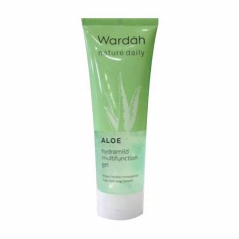 Pelembab Wardah Hydrating Aloe Vera Gel Ml Shopee Indonesia