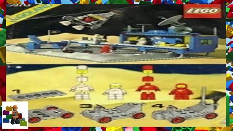 Lego Instructions Space Classic Beta I Command Base Youtube