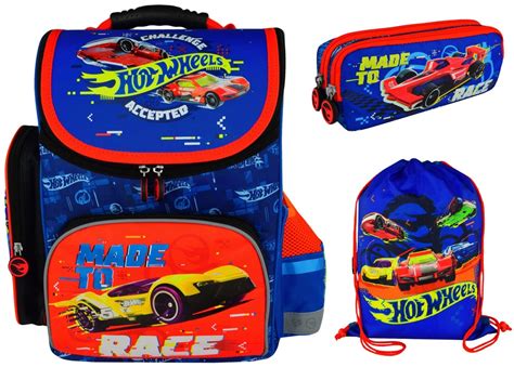 Hot Wheels Plecak Szkolny Pi Rnik Worek Promocja Oficjalne Archiwum Allegro