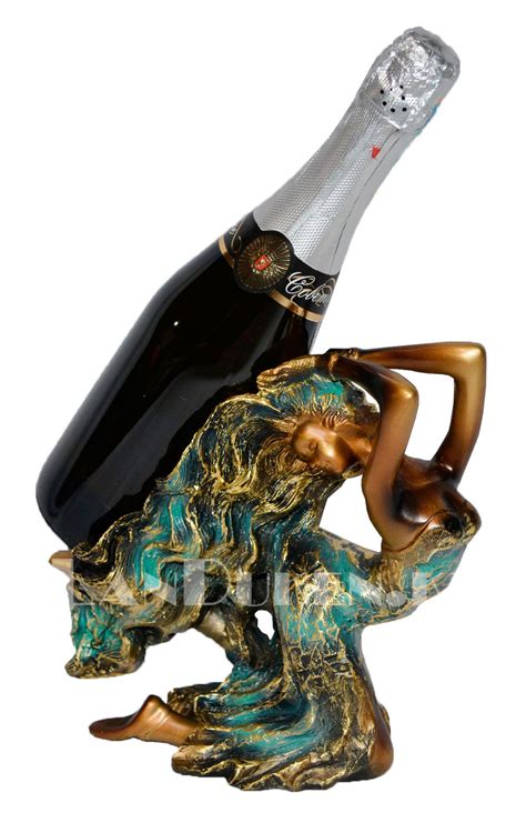 Подставка под бутылки в виде статуи, статуэтка подставка для вина ...