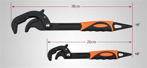 Self-Adjusting Pipe Wrench, 10"/15" | Tool.com