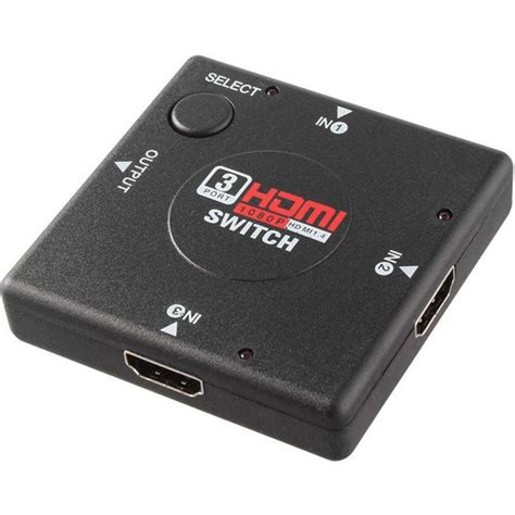 Aogo 3 Port HDMI Switch HDMI Seçici 3 Giriş 1 Çıkış HDMI Fiyatı