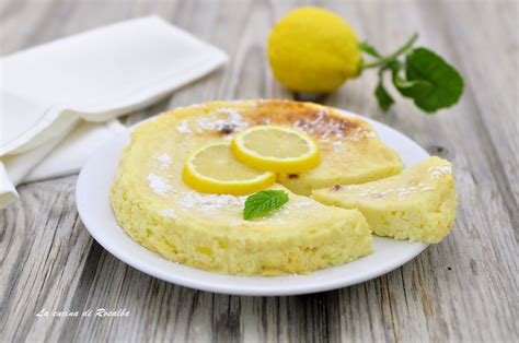 TORTA RICOTTA E LIMONE SENZA FARINA Senza Burro E Senza Lievito