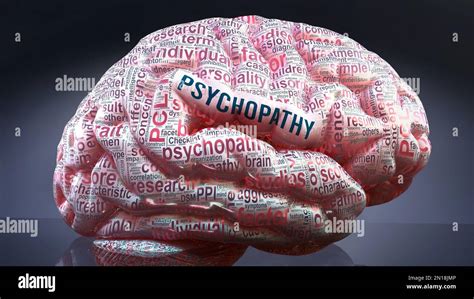 Psychopathy in human brain, hundreds of crucial terms related to ... 