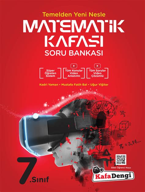 7 Sınıf Matematik Kafası Soru Bankası Kafa Dengi Yayınlarından