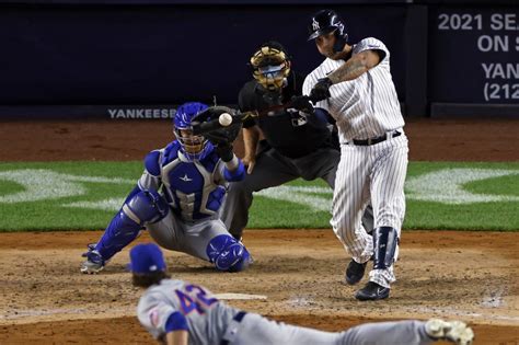 Sanchez’s Pinch Slam Hicks’ Hr Help Yanks Sweep Mets Hartford Courant