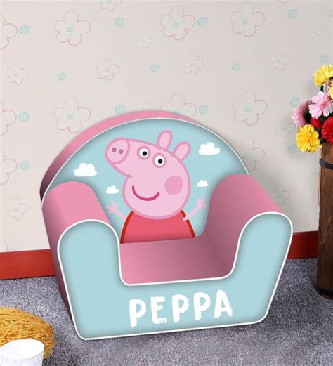 Buy Peppa Pig Sofa with removable cover in Multicolour by Cot & Candy ...