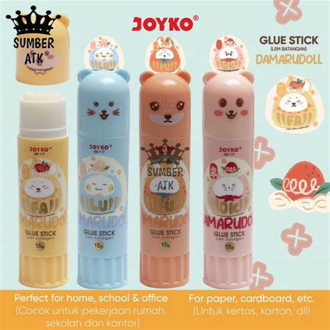 Jual Glue Stick Lem Batang Joyko Gs Gr Damarudoll Jakarta Barat