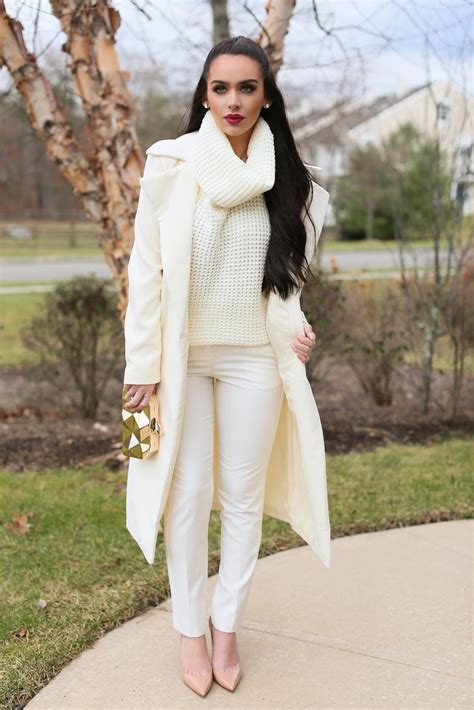 How To Pull Off The Winter White Trend